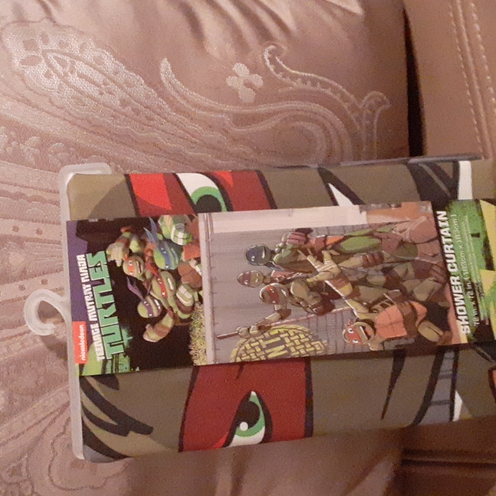 Jay Franco & Sons Teenage Mutant Ninja Turtles Colorful Shower Curtain